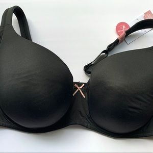 Cacique Black Bra 40D NWT
